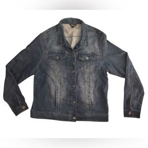 Buffalo David Bitton Blue Denim Jacket Size M